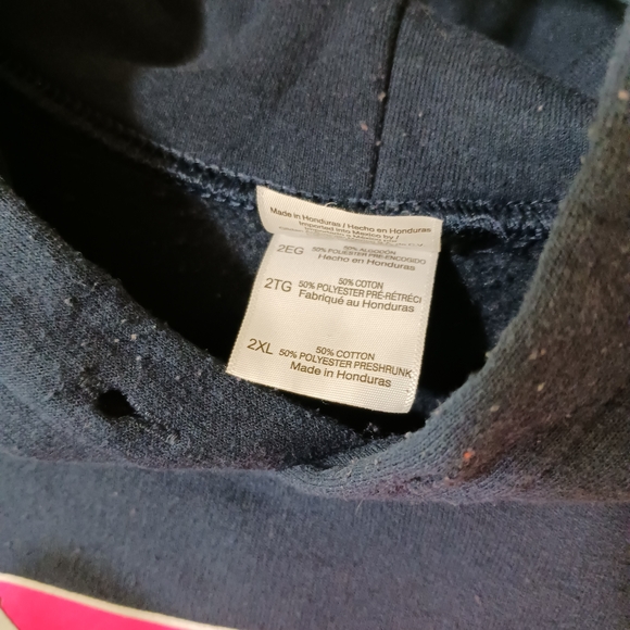 Safety Shirtz Seattle Seahawks Unisex Navy Graphic Hoodie Size 2XL - Picture 4 of 5